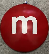 10” Red M&M Oversized Christmas Ornament.  Custom Made. picture