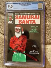 SOLSON Christmas Special 1 SAMURAI SANTA CGC 9.0 1986 1st JIM LEE art picture