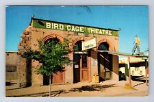 Tombstone AZ-Arizona, Bird Cage Theatre, Vintage c1970 Souvenir Postcard picture