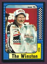 RIP Dale Earnhardt Sr 1991 Maxx Collection Winston #179/240 MINT NASCAR GOAT💙 picture