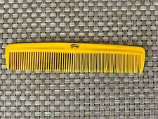 Vtg GOODY Hair Comb 8” Yellow Retro Hair Care 80s 90s Styling Used picture