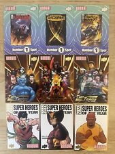 2022-23 UD Marvel Annual Insert Lot - Super Hero Of Year, Top Teams, 1 Spot picture