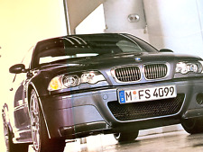 BMW E46 M3 CSL & GTR c.2003 PRE LAUNCH ORIGINAL CAR MAGAZINE ROAD TEST REVIEW picture