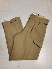 Post WW2 Korean War Era Australian Commonwealth Battledress Trousers Nos Size 15 picture