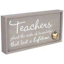 Hallmark Teachers Plant the Seeds Framed Quote Sign New picture