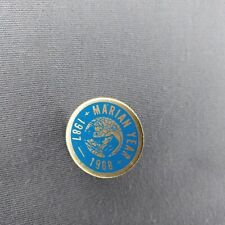 Marian Year 1987-1988 Doherty Inc. Hat Metal Lapel Pin picture
