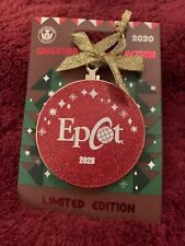 2020 Disney Gingerbread Holiday Figment Epcot Ornament Pin LE picture