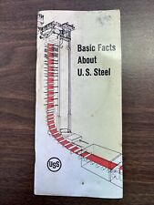 Vintage USS 1969 Basic Facts About Steel Booklet - US Steel - Look 👀 picture