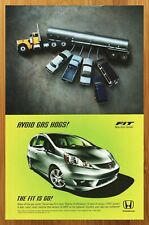 2008 Honda Fit Vintage Print Ad/Poster Car Truck Man Cave Wall Art Decor 00s picture