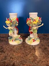 Rare Brand New Disney CHRISTMAS Tinker Bell Candle Sticks With Original Box picture