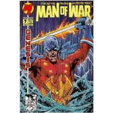 Man of War (1993 series) #7 in Very Fine + condition. Malibu comics [t