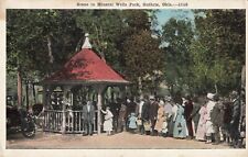 Scene in Mineral Wells Park, Guthrie, Oklahoma OK - c1920 Vintage Postcard picture