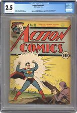 Action Comics #35 CGC 2.5 1941 4225297002 picture