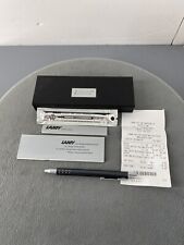 LAMY SWIFT Rollerball Pen Matte Black With Box & Papers Plus Extra Ink Refill picture