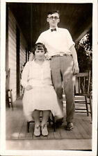 RPPC Real Photo George & June in MIFFLINTOWN PA Juniata County c1920s POSTCARD picture
