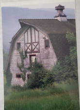 Old Barn Delaware River Water Gap New Jersey Postcard Chrome Unposted picture