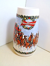 2009 Budweiser A Holiday Tradition Holiday Stein CS699 picture