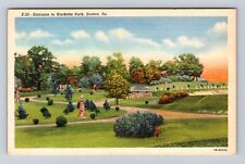 Easton PA-Pennsylvania, Entrance To Hacketts Park, Antique, Vintage Postcard picture