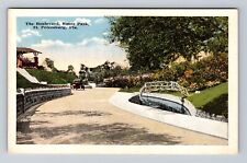 St Petersburg FL- Florida, The Boulevard, Roser Park, Antique, Vintage Postcard picture