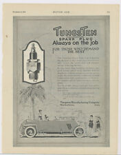 1919 Tungsten Mfg. Co. Ad: Tungsten Spark Plugs - Marshalltown, Iowa picture