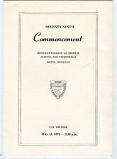 1979 Commencement - Butte Montana State College Mineral, Science & Tech  picture
