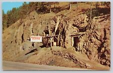 Postcard Broken Boot Gold Mine Deadwood South Dakota picture