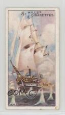 1911 Wills Celebrated Ships Tobacco HMS Captain #9 0kb5 picture