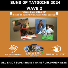 Topps Star Wars Card Trader Suns of Tatooine Wave 2 2024 ALL EPIC SR R UC Sets picture