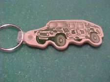 HUMVEE HUMMER KEY CHAIN  NEW UNUSED 3 1/4 X 1 1/4 INCH picture