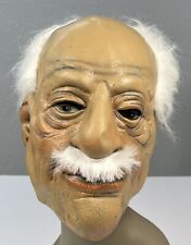 PMG Halloween Paper Magic Latex Realistic Full-Face OLD MAN MASK Hair 2012 *Read picture