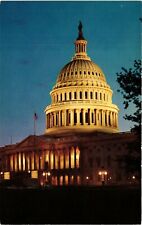 Vintage Postcard- S183. -United States Capitol Building. Unposted 1950 picture
