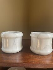 Marble Candle Holders Very Versatile And Very Heavy picture