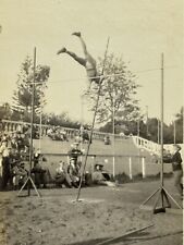 2i Photograph 1925 Action Shot Man Pole Vault Head First 1923 Santa Paula Named picture