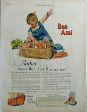 Bon Ami Cleaning Powder Vintage Magazine Ad picture