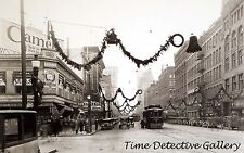 Christmas in Spokane, Washington - 1928 - Historic Photo Print picture