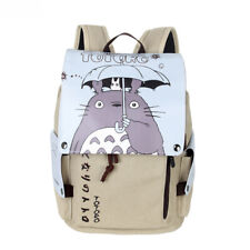 Anime Totoro Backpack Students Schoolbag Cartoon Fashion Men Women Shoulder Bags picture