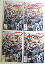 2012 Action Comics Lot of 4 #3 DC Comics NM 2nd Series 1st Print Comic Books picture