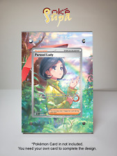 Parasol Lady 255/182 - Pokémon card extended artwork magnetic case with stand picture