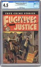 Fugitives from Justice #2 CGC 4.5 RESTORED 1952 3935139019 picture