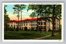 Thomasville GA-Georgia, John D Archbold Mem Hospital, Antique Vintage Postcard picture