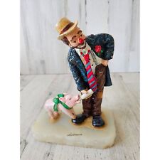 Ron Lee hamming it up clown pig RARE baby gold vintage 2000 picture