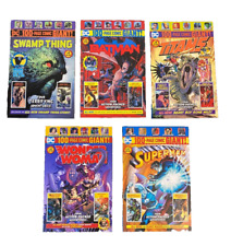 DC Comics 100 Page Comic Giant Books Set Of 5 Batman Superman Swamp Thing Titans picture