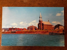 Postcard: L'Eglise St. Pierre, Cheticamp, Cape Breton, Nova Scotia Canada picture