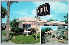 Lantana, Florida FL - Sun Deck Terrace Motel - Vintage Postcard - Unposted picture
