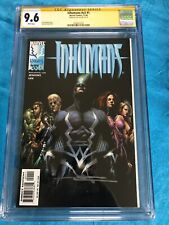 Inhumans v2 #1 - Marvel - CGC SS 9.6 NM+ - Signed by Jae Lee picture