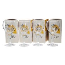 4 X  Leffe Ritzenhoff Cristal Beer Glasses 33cl Brand New. PARTY. BAR picture