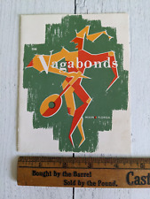 The Vagabonds Supper Club Miami Florida booklet 1950's picture