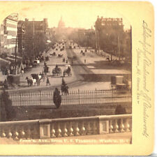 WASHINGTON, D.C., Pennsylvania Ave. from the Treasury--Underwood Stereoview B107 picture
