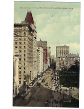 c.1910s Broadway Looking North Post Office New York City NY Street View Postcard picture