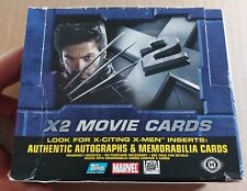2003 Xmen X2 Movie open card box w/36 sealed Hobby packs (No autograph/Relic) picture